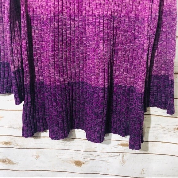 Style & Co Marl Bellsleeve Tunic Sweater Top - Picture 4 of 6